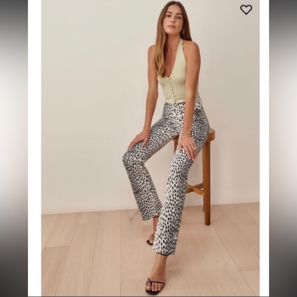 Reformation Dalmatian Jeans